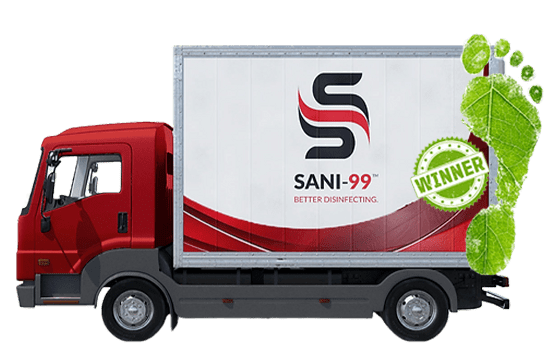one SANI-99™ disinfectant truck