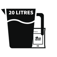 SANI AMANZI one sachet can purify 2o liter of water