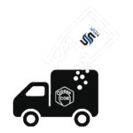 A transportation van caring SCIFLOC